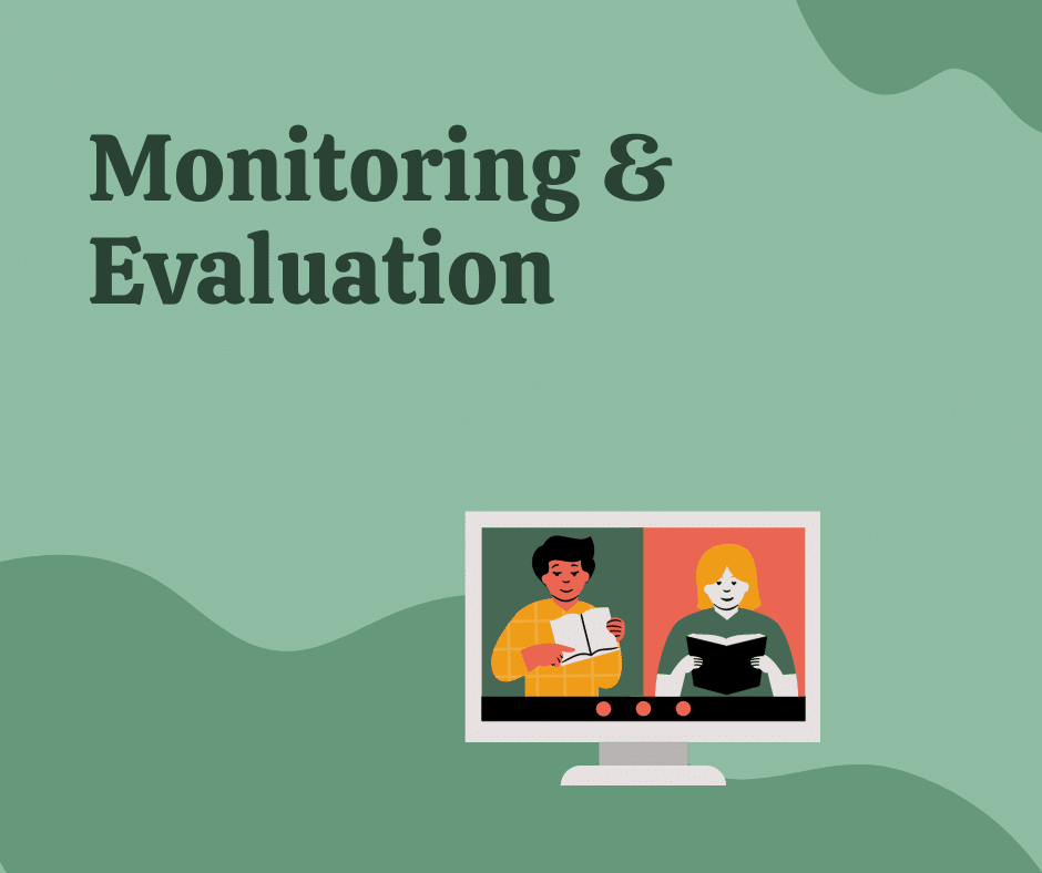 training on monitoring and evaluation